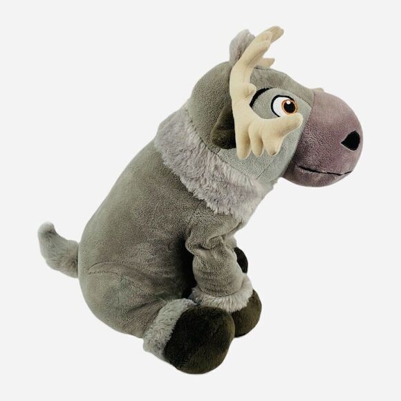 2015 Disney Frozen Large 14" Sven Reindeer Plush Sitting Cute Stuffed Animal - Picture 3 of 10